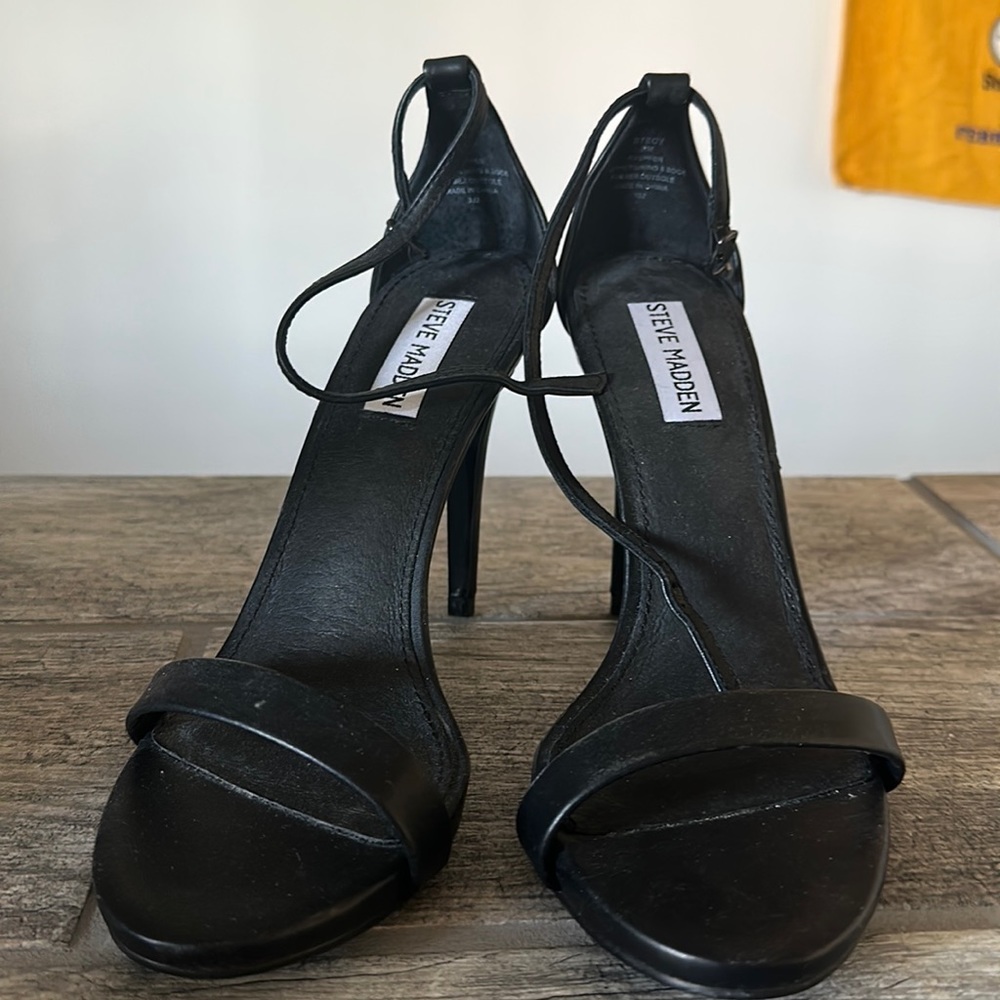 Steve Madden ankle strap heel sandals